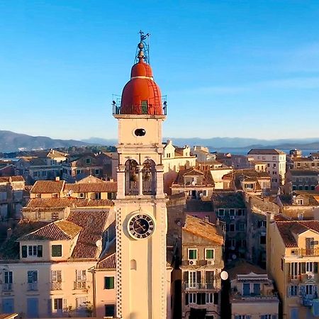 Spacious Maisonette - Roof Top View Of Corfu Port Mantouki Eksteriør bilde