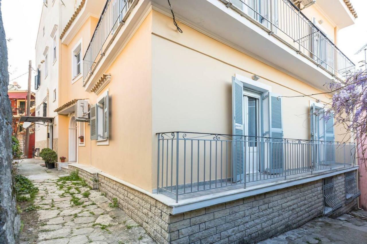 Spacious Maisonette - Roof Top View Of Corfu Port Mantouki Eksteriør bilde