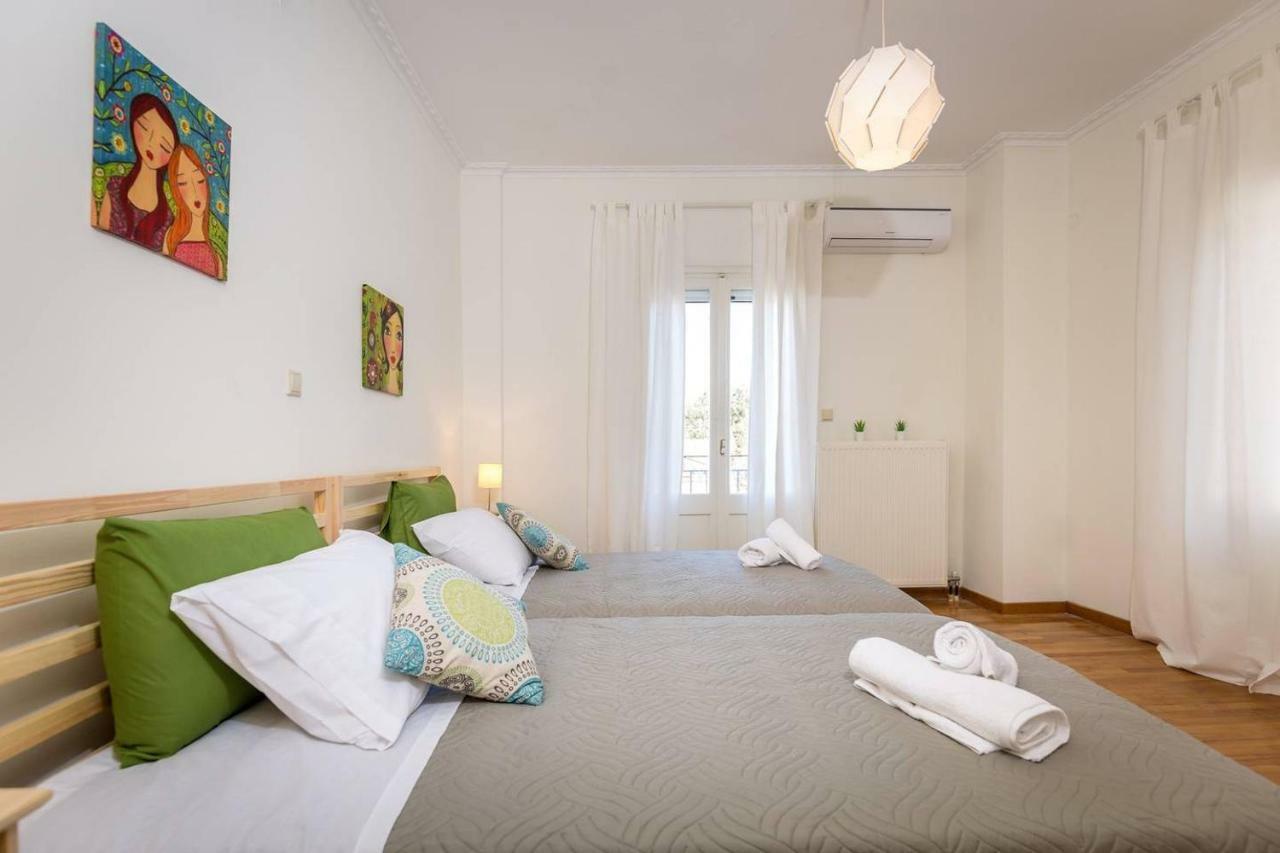Spacious Maisonette - Roof Top View Of Corfu Port Mantouki Eksteriør bilde
